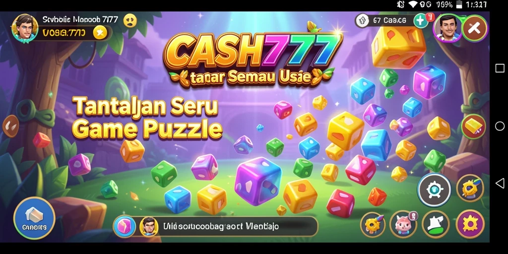 Tampilan gameplay CASH777 yang seru dan menantang.