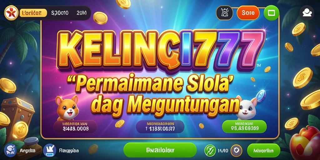 Screenshot gameplay KELINCI777 yang penuh warna dan menarik.